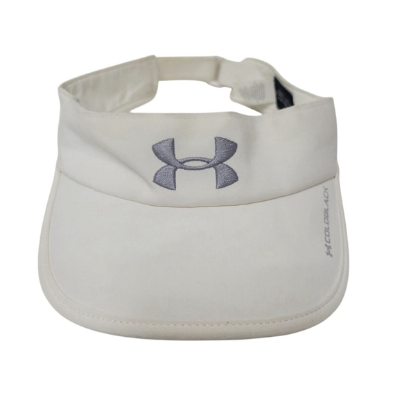 Under Armour Womens Visor White Hook Loop Hat Cap. One Size. Pre-owned Condition - Picture 1 of 7